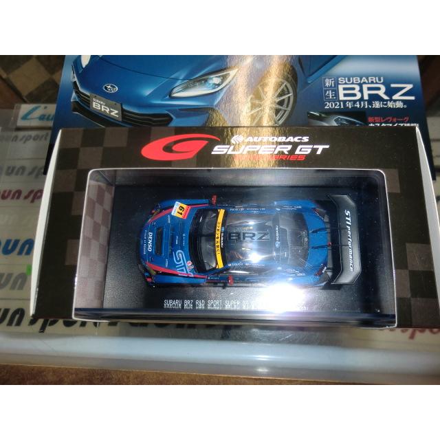 1/43 スケールミニチュアカーSUBARU BRZ R&D SPORT SUPER GT GT300 