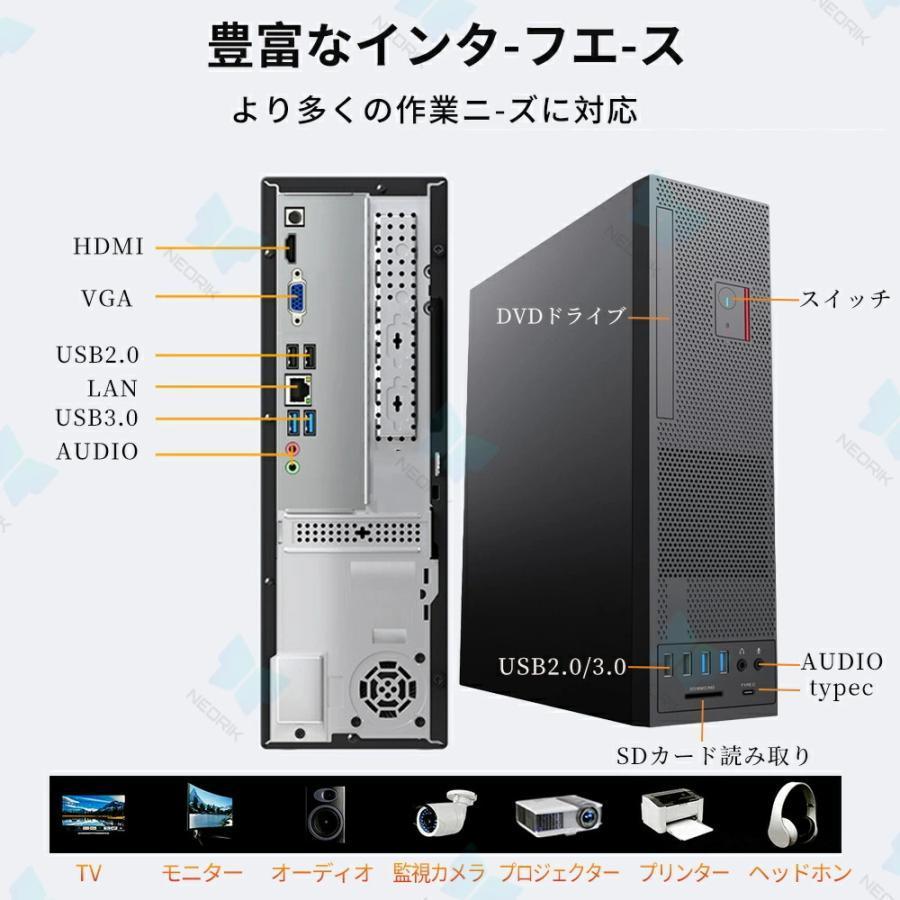 ミニPC 新品 Windows11 ミニパソコン mini pc office付き 4K 初期設定