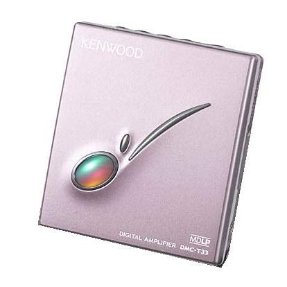 KENWOOD ケンウッド JVC DMC-T33-P ピンク ポータブルMDプレーヤー（MD 