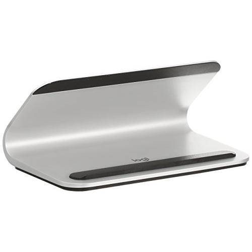 ロジクール ワイヤレス充電スタンド iD10 シルバー Base for iPad 