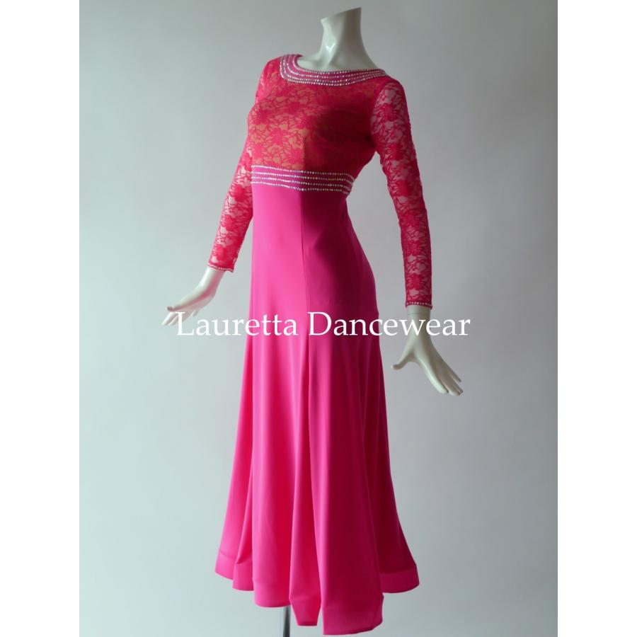 Lauretta Dancewear 社交ダンスドレス衣装 高級仕様 パーティドレス