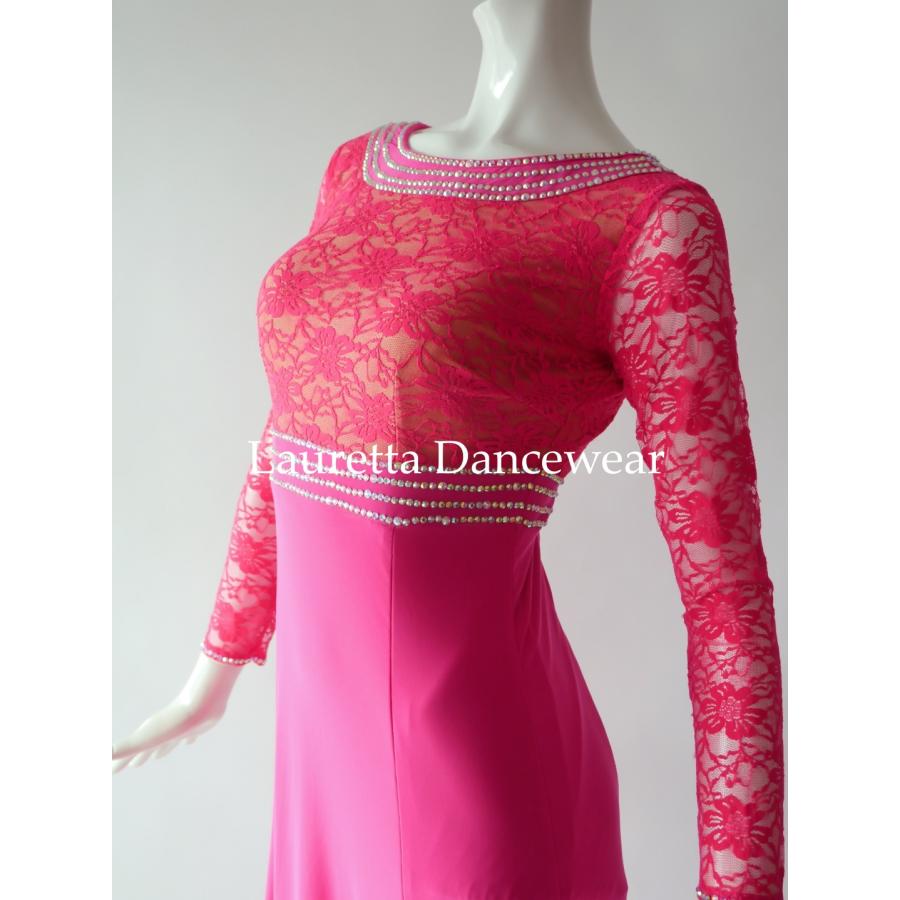 Lauretta Dancewear 社交ダンスドレス衣装 高級仕様 パーティドレス