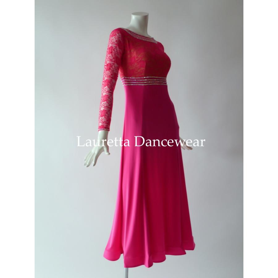 Lauretta Dancewear 社交ダンスドレス衣装 高級仕様 パーティドレス