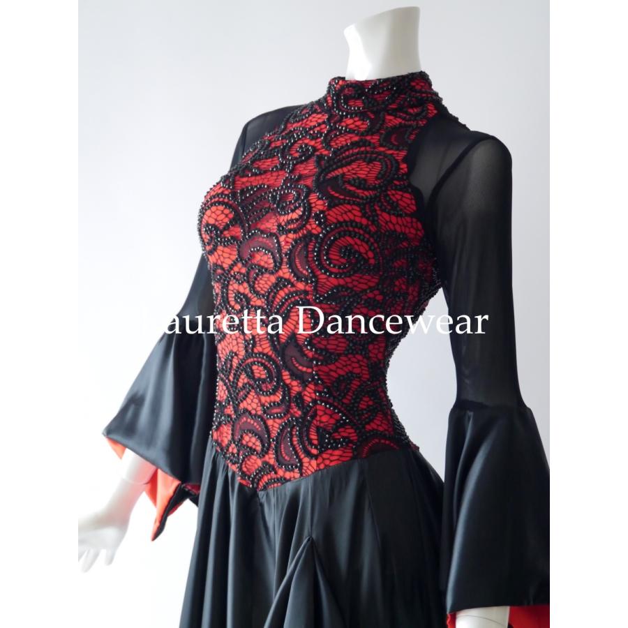 Lauretta Dancewear 社交ダンスドレス 衣装 パソドブレ ラテン
