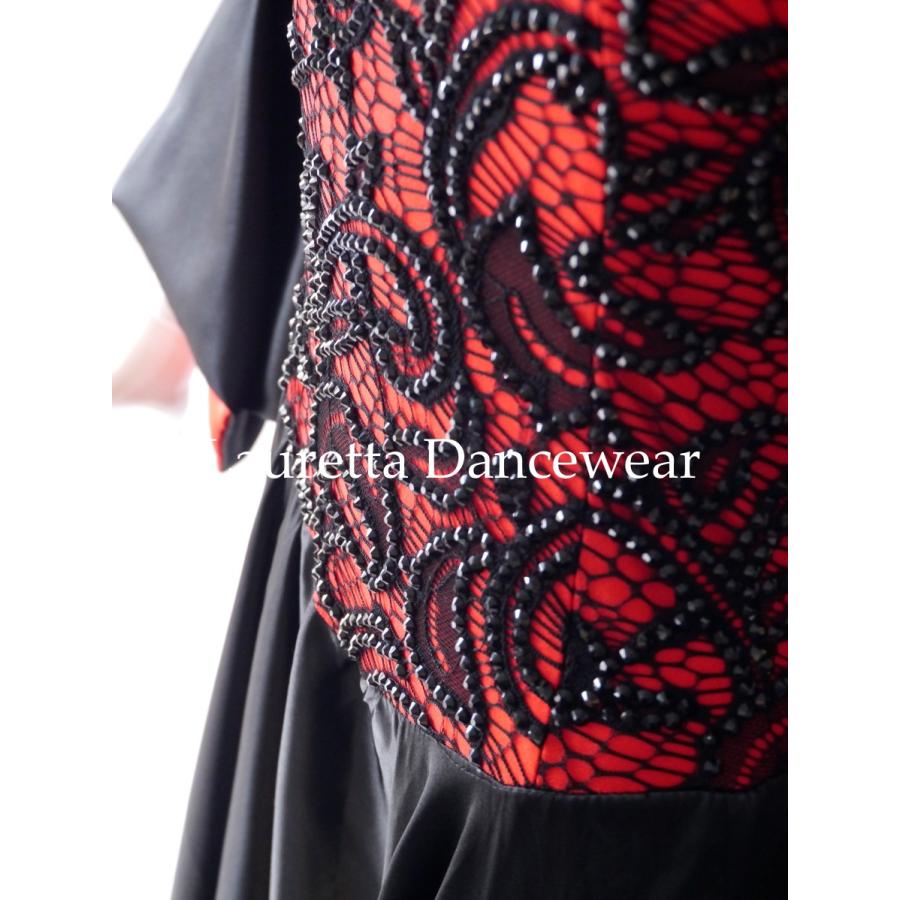 Lauretta Dancewear 社交ダンスドレス 衣装 パソドブレ ラテン