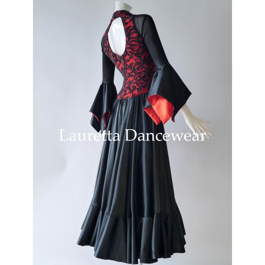 Lauretta Dancewear 社交ダンスドレス 衣装 パソドブレ ラテン