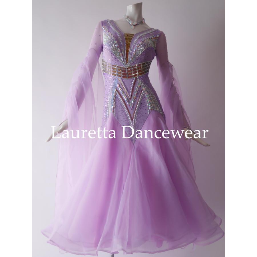 Lauretta Dancewear 社交ダンスドレス衣装 スタンダード モダン 競技 