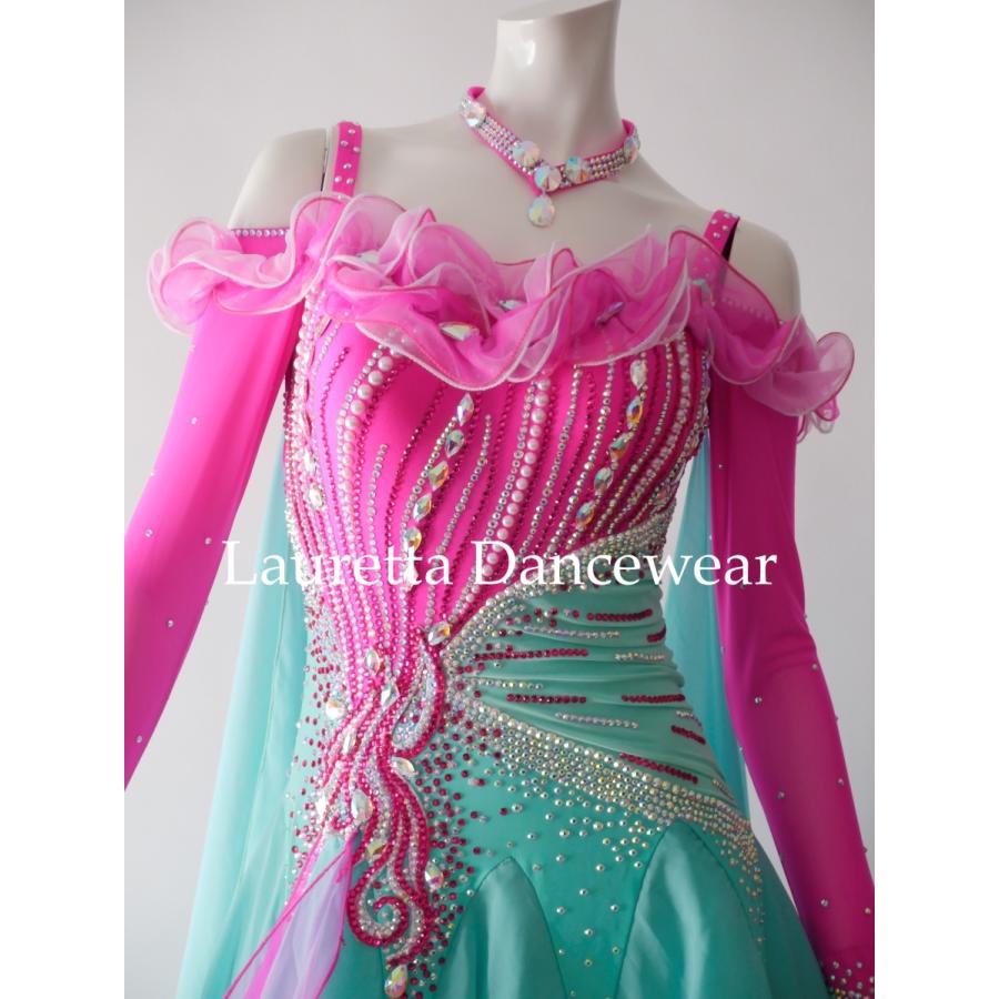 Lauretta Dancewear 社交ダンスドレス衣装 スタンダード モダン