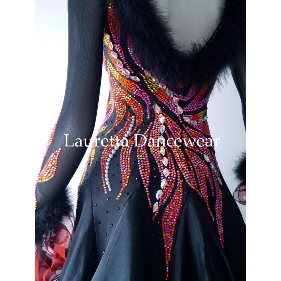 Lauretta Dancewear 社交ダンスドレス衣装 スタンダード モダン 競技