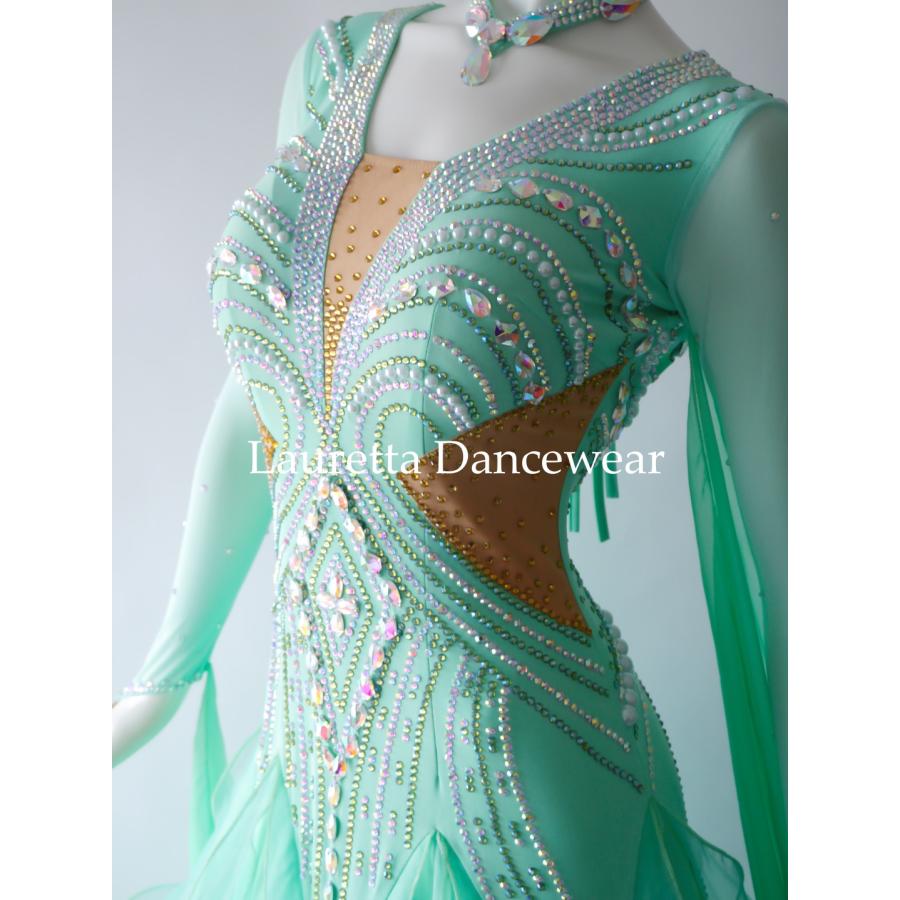 Lauretta Dancewear 社交ダンスドレス衣装 スタンダード モダン 競技