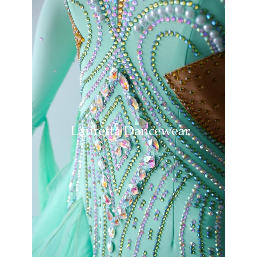 Lauretta Dancewear 社交ダンスドレス衣装 スタンダード モダン 競技