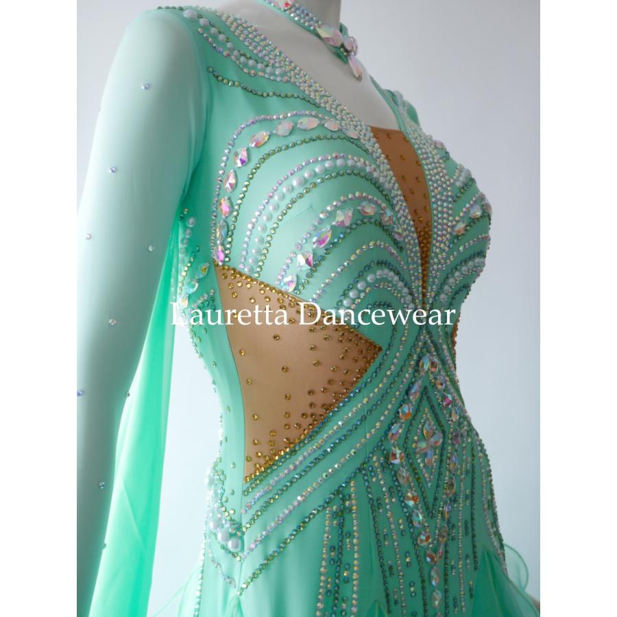 Lauretta Dancewear 社交ダンスドレス衣装 スタンダード モダン 競技