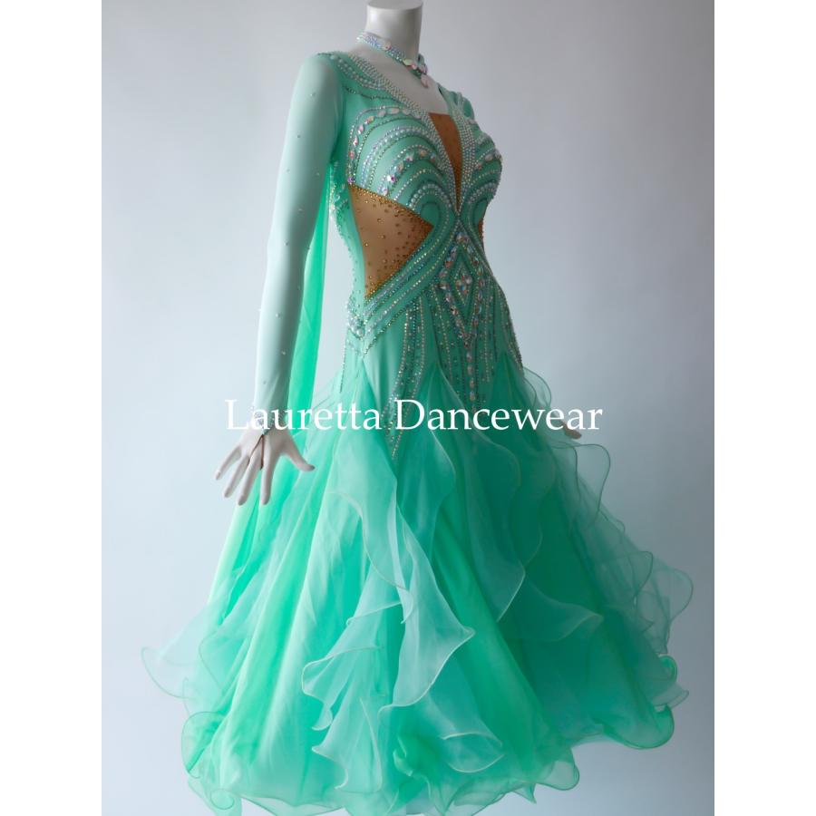 Lauretta Dancewear 社交ダンスドレス衣装 スタンダード モダン 競技