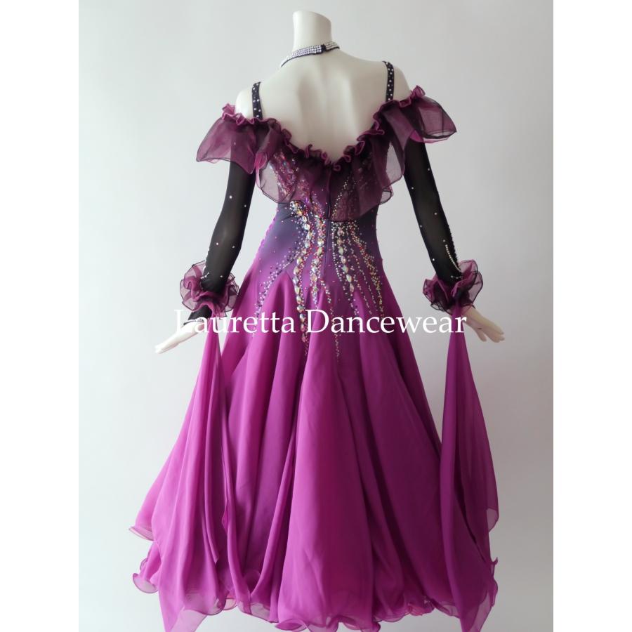 Lauretta Dancewear 社交ダンスドレス衣装 スタンダード/モダン 高級