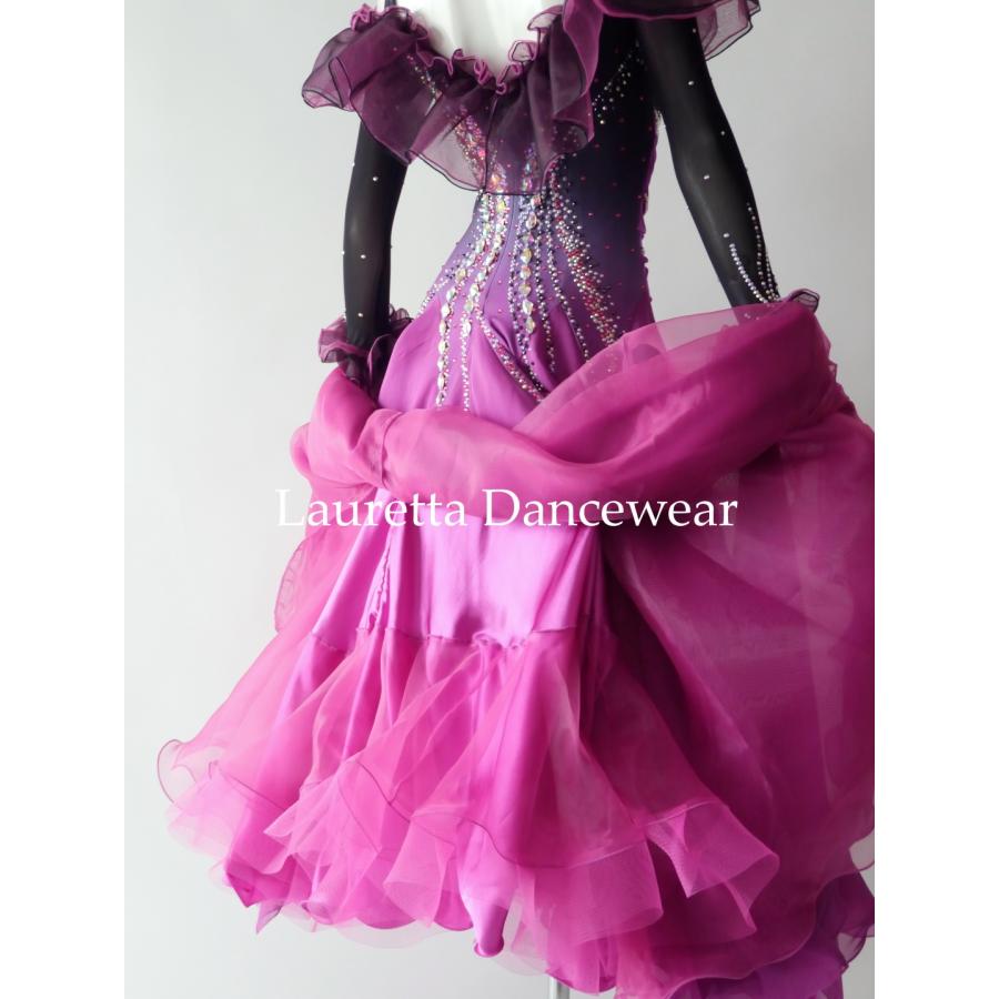 Lauretta Dancewear 社交ダンスドレス衣装 スタンダード/モダン 高級