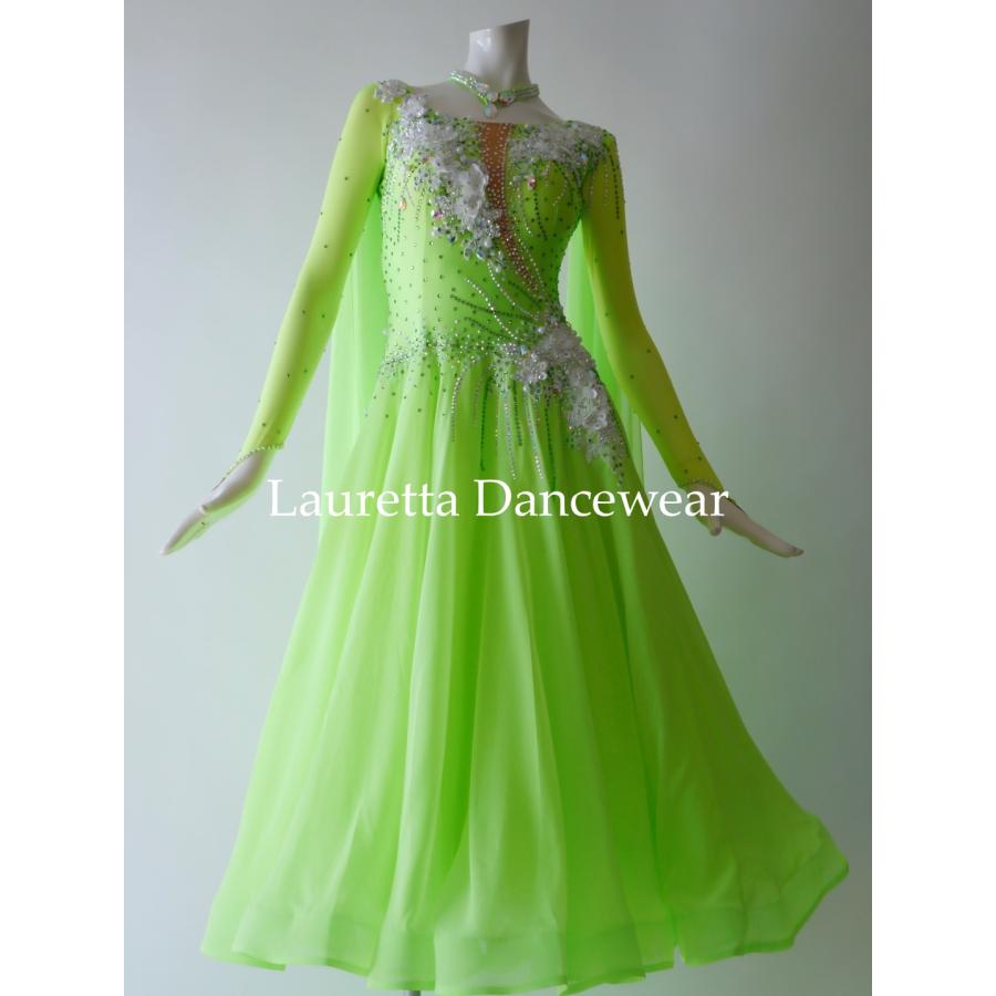 Lauretta Dancewear 社交ダンスドレス衣装 スタンダード モダン 競技