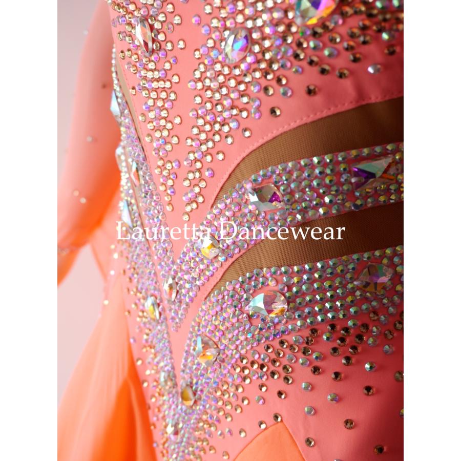 Lauretta Dancewear 社交ダンスドレス衣装 スタンダード モダン 競技