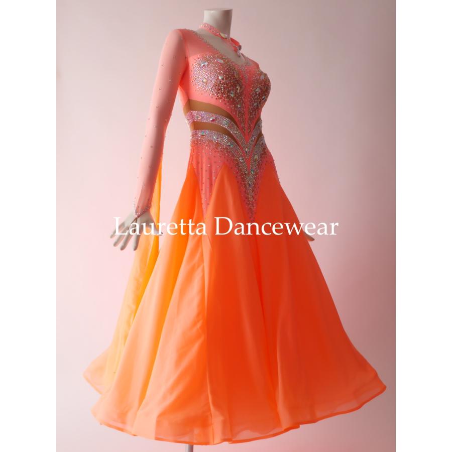 Lauretta Dancewear 社交ダンスドレス衣装 スタンダード モダン 競技