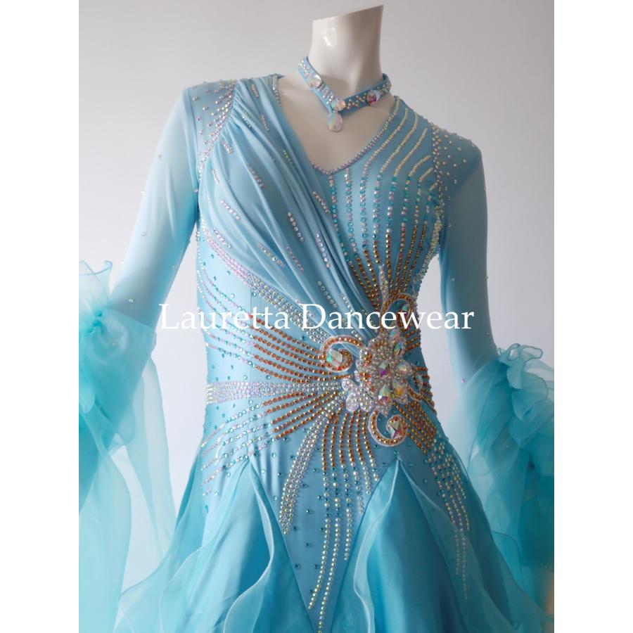Lauretta Dancewear 社交ダンスドレス衣装 スタンダード モダン 競技