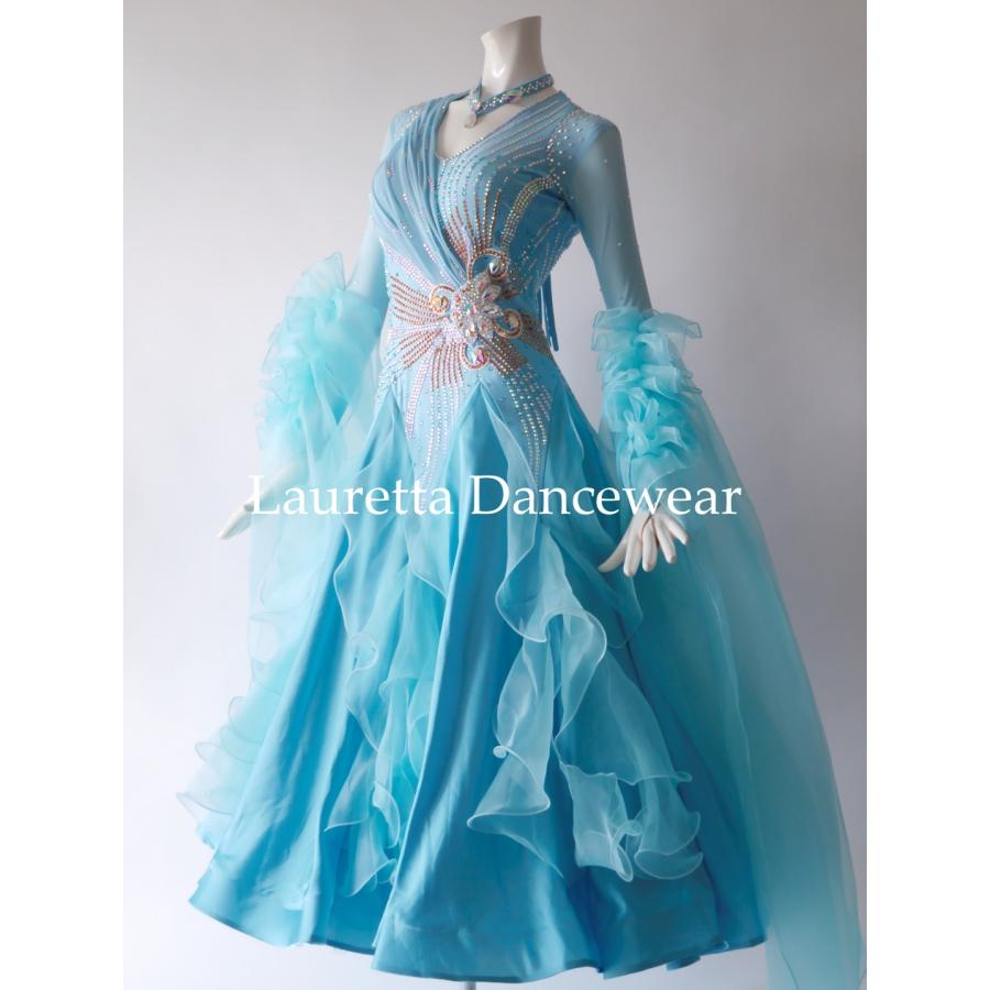 Lauretta Dancewear 社交ダンスドレス衣装 スタンダード モダン 競技