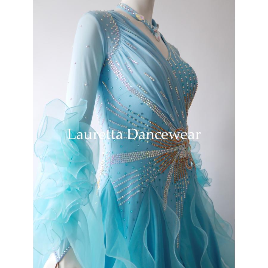 Lauretta Dancewear 社交ダンスドレス衣装 スタンダード モダン 競技 