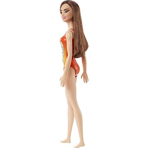 絶対的存在へ。手放せない極上 Barbie Beach Doll in Orange Swimsuit