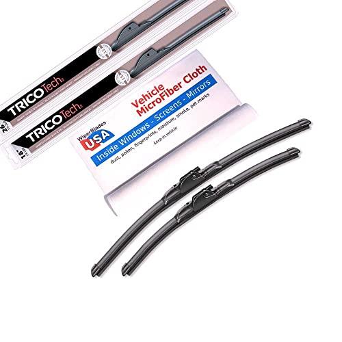 Beam Wiper Blades for 2011 BMW 535i Set Trico Tech Beam Blades Wipers