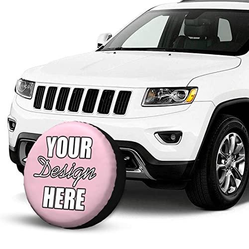 Custom　Spare　Tire　Covers　Add　Trailer　Your　Picture　Own　Travel　Wheel　and　Message　Personalized　Tire　Camper　for　Truck　Text　Protectors