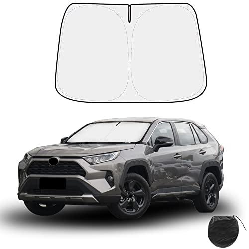 Jupetory Windshield Sun Shade for 20192023 Toyota RAV4 Sunshade rav4
