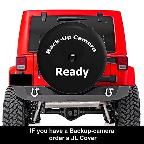 JL　Spare　Tire　with　of　Hole　Tree　Camera　Life　33　32　to　Backup　Black　Inch　Covers