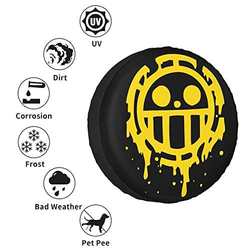 Anime　One　Piece　Camper　Truck　SUV　Trailer　Protectors　for　Spare　for　RV　Trailer　Camper　Accessories　Wheel　Travel　Rv　Universal　for　Tire　Cover　Weatherproof