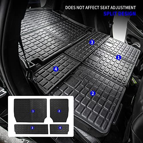 Rongtaod Fit 2011-2021 Jeep Grand Cherokee Trunk Mat Cargo Mat 2022 2023 Grand Cherokee WK TPE Cargo Liner Back Seat Cover Protector Grand Cherokee Ac - 4