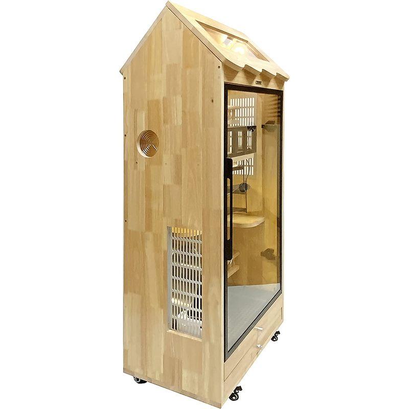 ★最終価格★ チンチラゲージセット 小動物飼育ケージ ゲージ 木製 135? RP-135-B 【DGJ1430691312】(50958円)