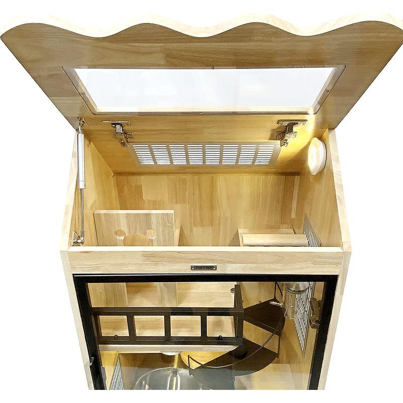 ★最終価格★ チンチラゲージセット 小動物飼育ケージ ゲージ 木製 135? RP-135-B 【DGJ1430691312】(50958円)