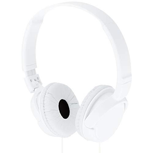 ソニーSONY ヘッドホン MDR-ZX110 : 密閉型 折りたたみ式 ホワイト W