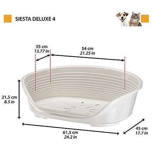ファープラスト シエスタ SIESTA DX 4 犬 猫 洗える ベット プラスチック ハウス ホワイト (ホワイト)｜lavender-mint｜02