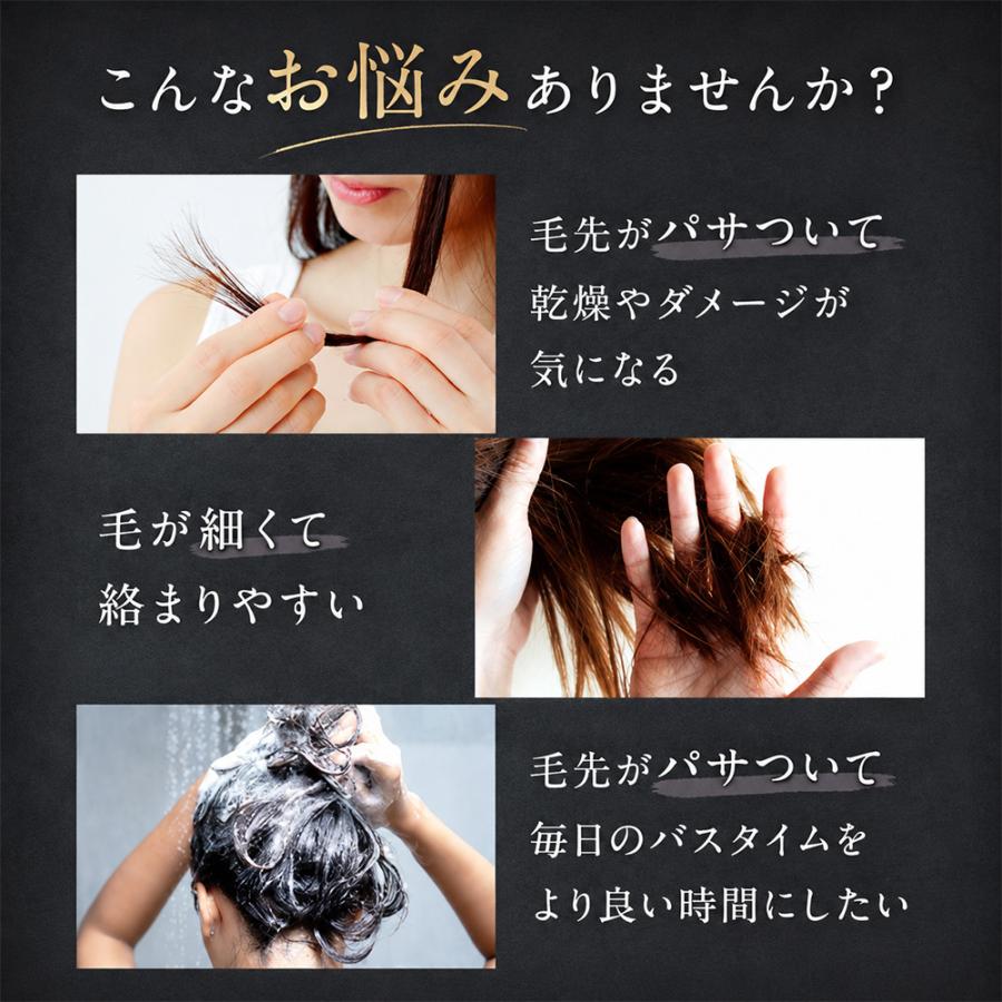 シャンプー トリートメント セット うねり パサつき くせ毛 髪質