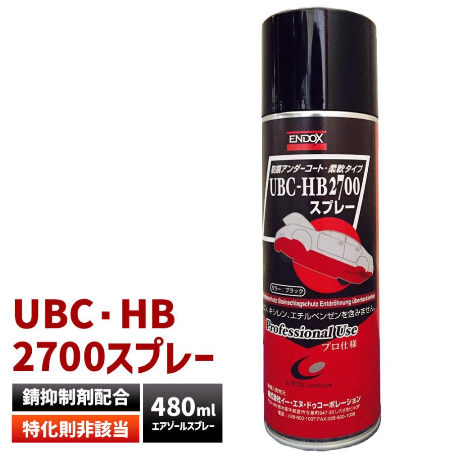 国内メーカー ENDOX エンドックス アンダーコート UBC-HB2700