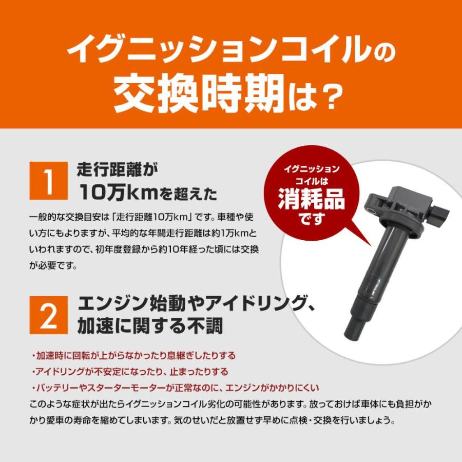 イグニッションコイル アクセラ BK5P ZY-VE デミオ DY3R DY3W DY5R 