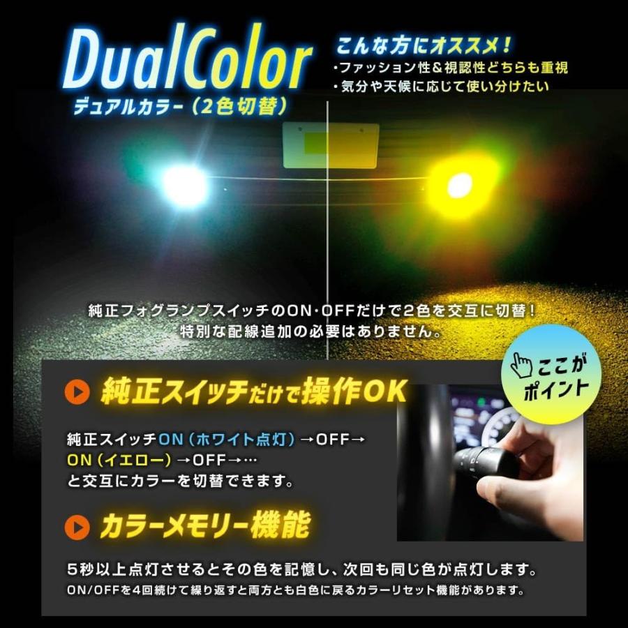 スフィアライト L1B LED フォグ フォグランプ 純正LED交換 レベルアップ バルブ 2色 切替 6500K 2800K 5000lm DC12V 車検対応 ポン付け SPHERELIGHT SLLUB2