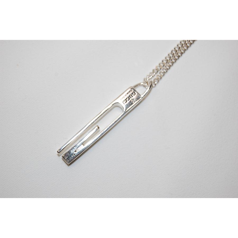 GUCCI（グッチ） Gモチーフ ネックレス Ag925 55cm 【中古