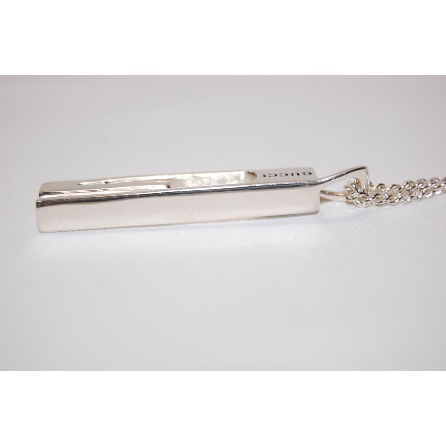 GUCCI（グッチ） Gモチーフ ネックレス Ag925 55cm 【中古