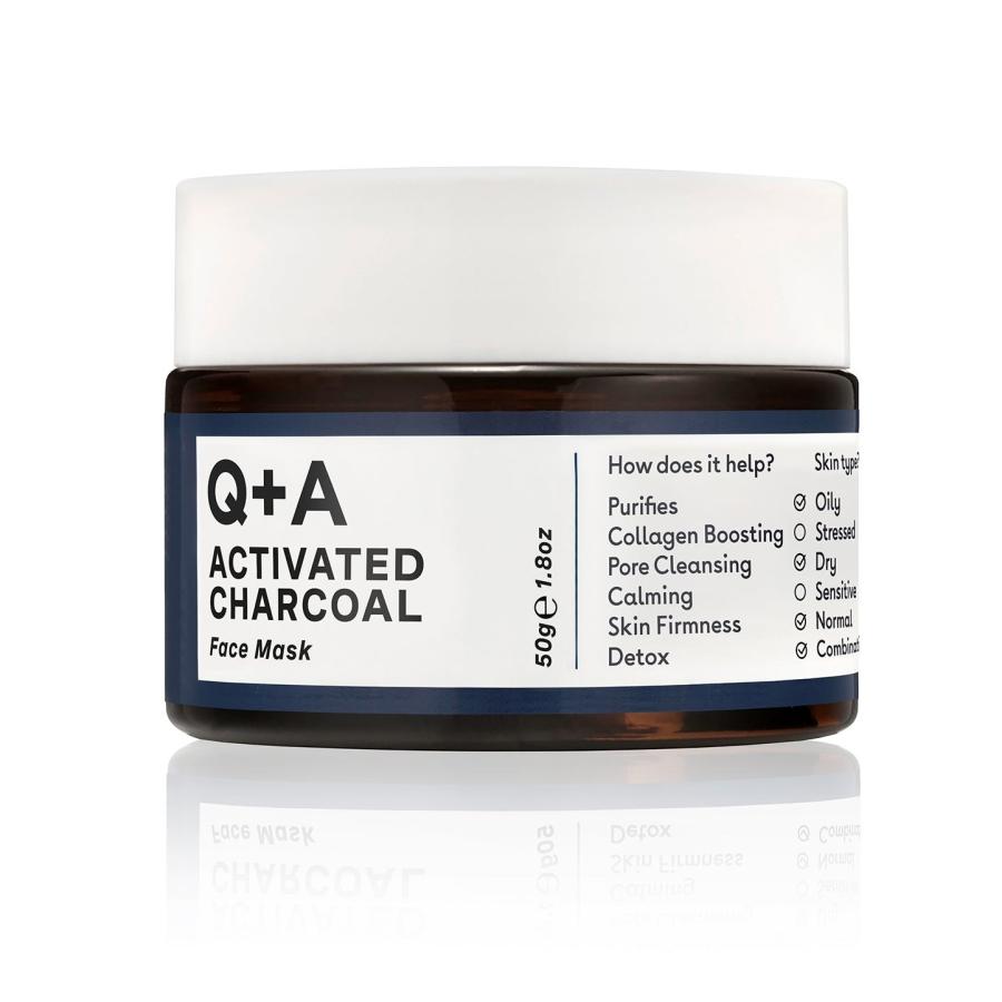 Q+A Activated Charcoal Detox Face Mask 50g フェイスマスク フェイスパック qa0001LAVILUTA 通販 Yahoo!ショッピング