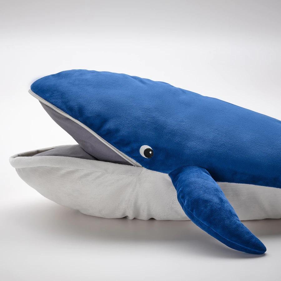 IKEA ソフトトイ, BLAVINGAD クジラ, 100 cm 他の商品と合わせて何個買っても送料￥750！代引き可｜lavista｜05