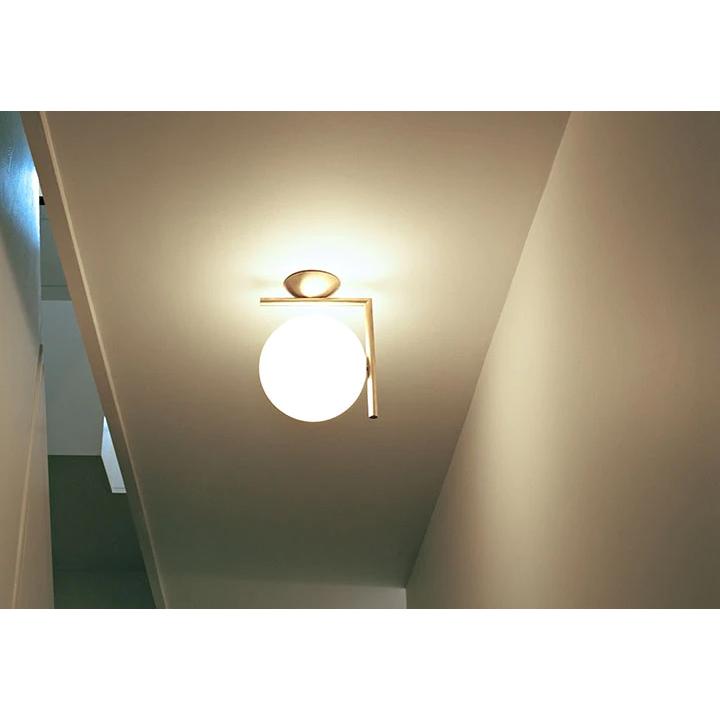 Ceiling light アイシーライツ フロス ライト 壁面 リビングキャンペーンpt10倍 FLOS フロス IC LIGHTS C W1 アイシーライツC W1 クローム 要電気工事