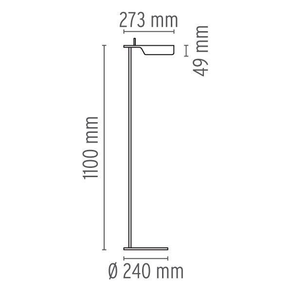 756TAB/F/LED/BLK「タブ F」FLOS フロス TAB F 756TAB/F/LED/BLK 正規 