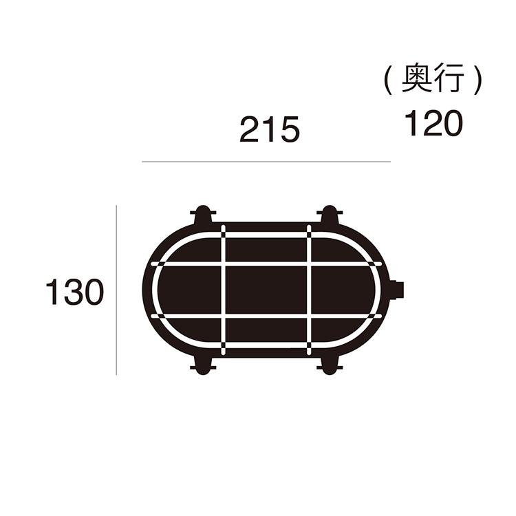 BR-5021 アートワークスタジオ ARTWORKSTUDIO ウォールランプ Beach house-oval wall lamp 船舶照明 防雨 マリン【要電気工事】 3年保証_8