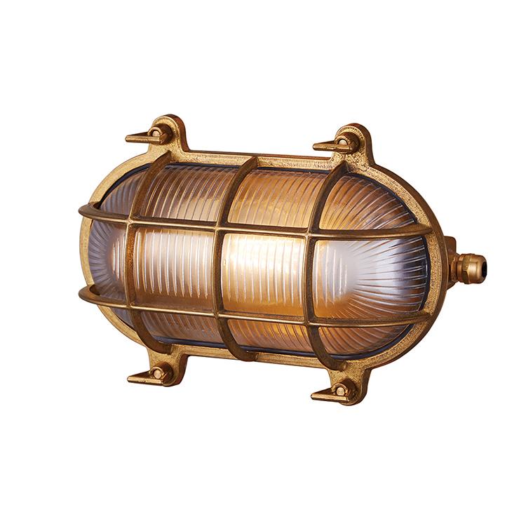 BR-5025 アートワークスタジオ ARTWORKSTUDIO ウォールランプ Beach house-oval wall lamp L 船舶照明 防雨 マリン 【要電気工事】 3年保証の画像