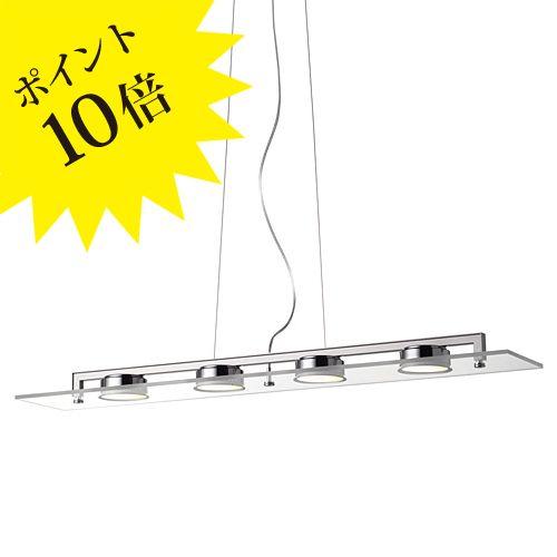 ヤマギワ　ペンダント照明　P-FLAT F-065C 4灯　アクリル　クリア ヤマギワ ペンダント照明 P-FLAT F-065C 4灯 アクリル クリア