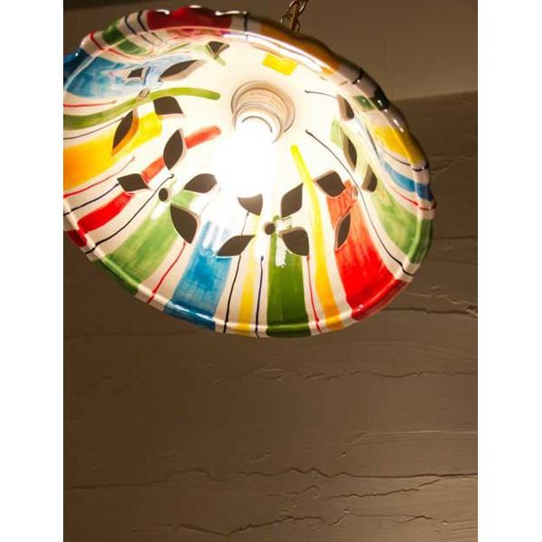 新洋電気 Lampada ランパダ SR7340 スペイン ハエン陶器ペンダント 